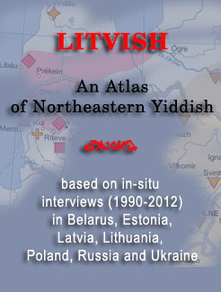 [Atlas of Northeastern Yiddish by Dovid Katz]